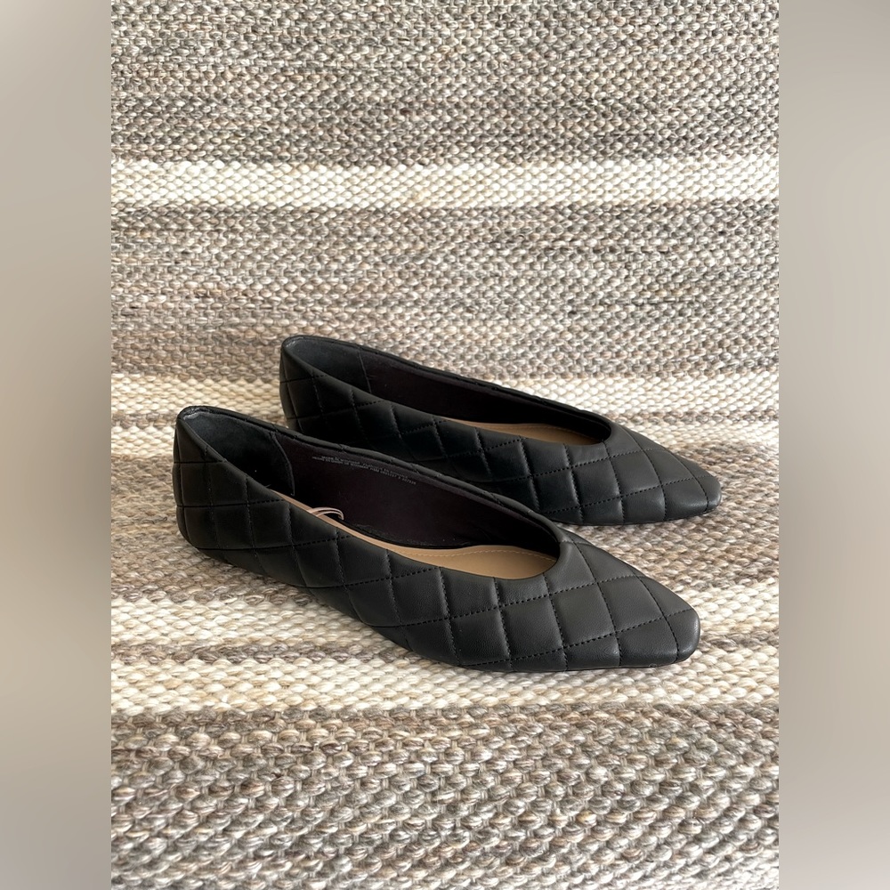 H&M Quilted Ballet Flat, Size 9.5